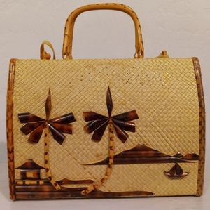 Vintage bamboo bag